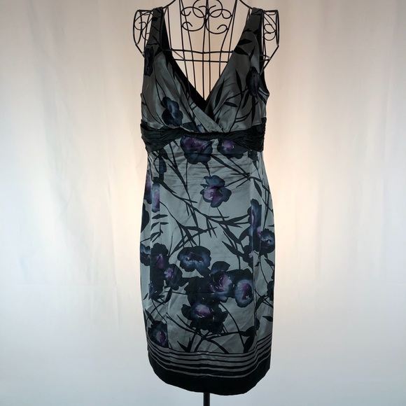 Jones New York Dresses & Skirts - Jones New York silk floral sleeveless dress 12P